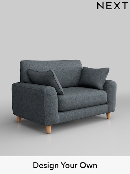 Boucle Weave Easy Clean/Dark Blue Campbell (Q60121) | £875