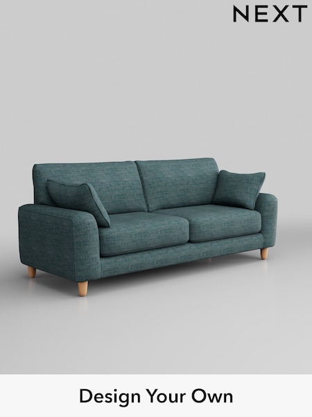 Boucle Weave Easy Clean/Dark Teal Green Campbell (Q60123) | £1,175