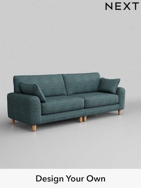 Boucle Weave Easy Clean/Dark Teal Green Campbell (Q60123) | £1,275