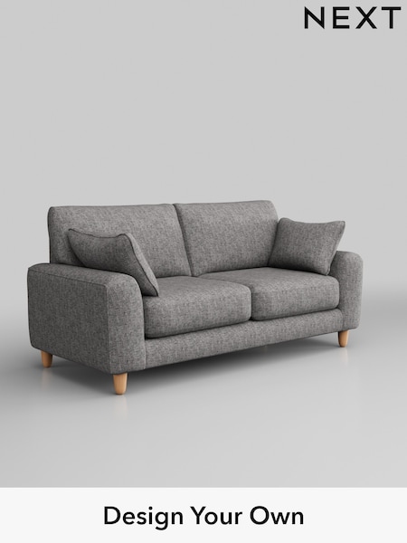 Chunky Boucle Easy Clean/Light Grey Campbell (Q60135) | £1,175