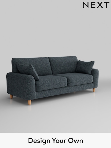 Chunky Chenille/Dark Navy Blue Campbell (Q60141) | £1,275