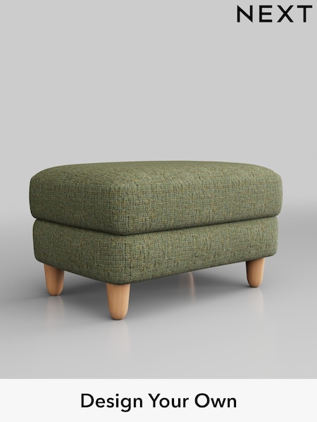 Chunky Boucle Easy Clean/Mid Green Campbell (Q60154) | £425