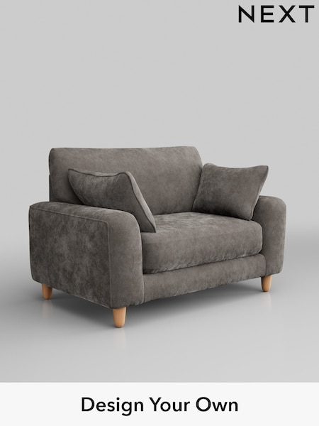Distressed Velour/French Grey Campbell (Q60171) | £975