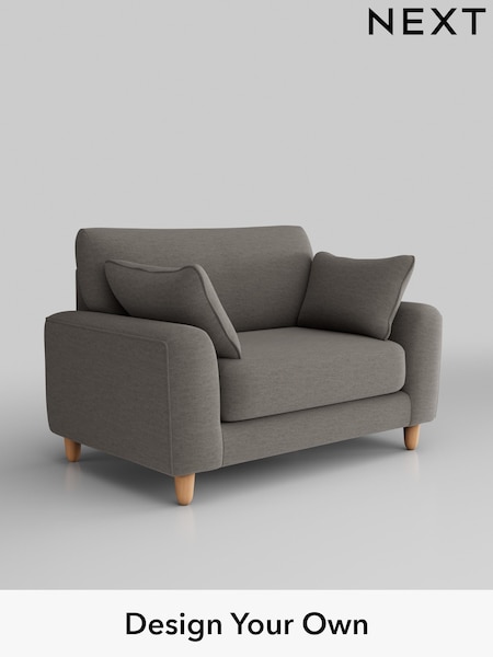 Fine Chenille Easy Clean/Dark Smoke Grey Campbell (Q60176) | £975