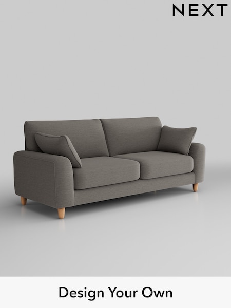 Fine Chenille Easy Clean/Dark Smoke Grey Campbell (Q60176) | £1,275