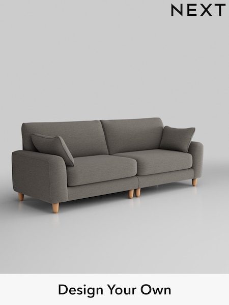 Fine Chenille Easy Clean/Dark Smoke Grey Campbell (Q60176) | £1,375