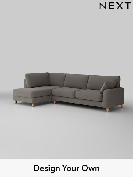 Fine Chenille Easy Clean/Dark Smoke Grey Campbell (Q60176) | £1,975