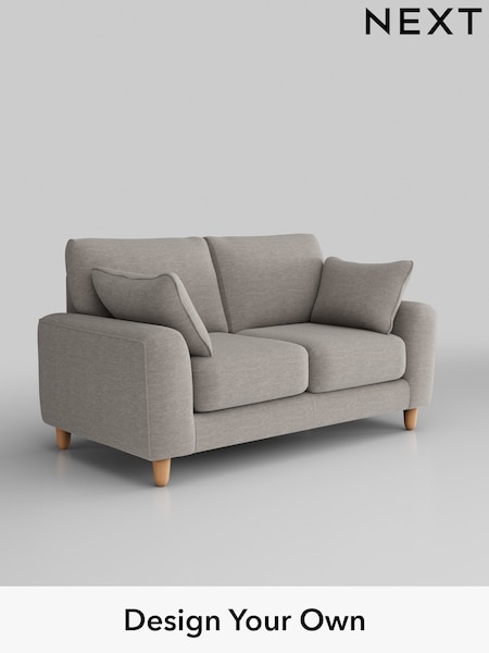 Fine Chenille Easy Clean/Light Steel Grey Campbell (Q60177) | £1,075