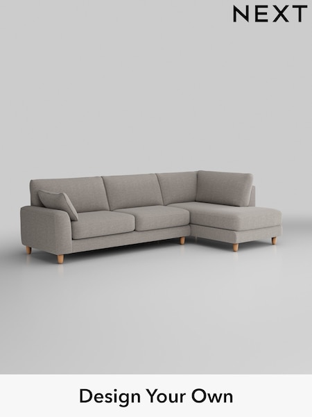 Fine Chenille Easy Clean/Light Steel Grey Campbell (Q60177) | £1,975