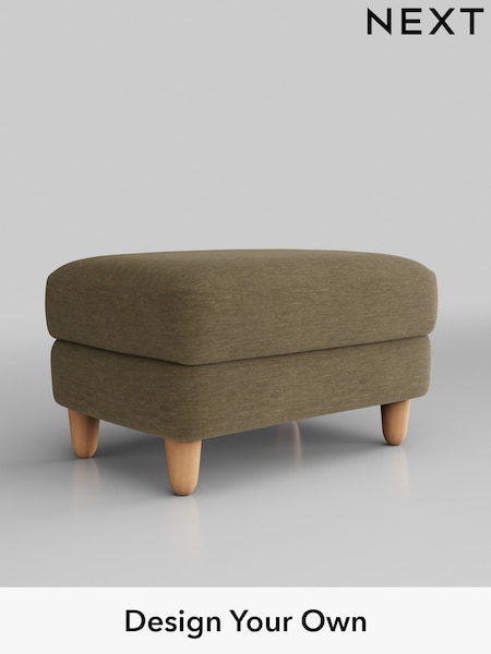 Fine Chenille Easy Clean/Dark Moss Green Campbell (Q60178) | £425