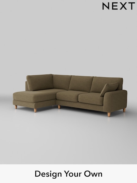 Fine Chenille Easy Clean/Dark Moss Green Campbell (Q60178) | £1,875