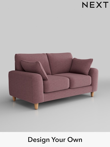 Fine Chenille Easy Clean/Mid Mulberry Purple Campbell (Q60180) | £1,075