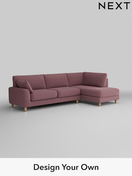 Fine Chenille Easy Clean/Mid Mulberry Purple Campbell (Q60180) | £1,975