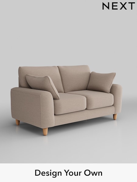 Fine Chenille Easy Clean/Mid Taupe Brown Campbell (Q60225) | £1,075