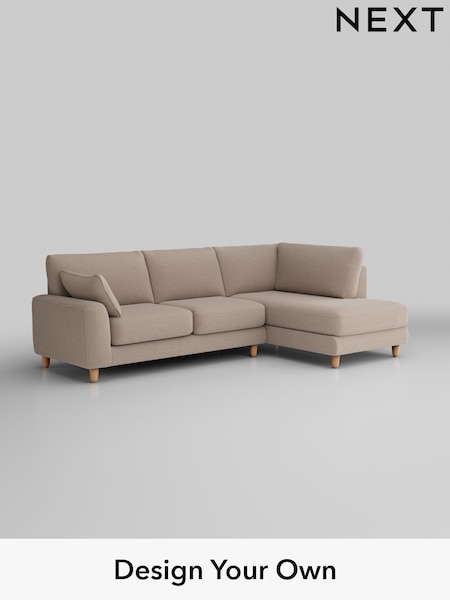 Fine Chenille Easy Clean/Mid Taupe Brown Campbell (Q60225) | £1,875