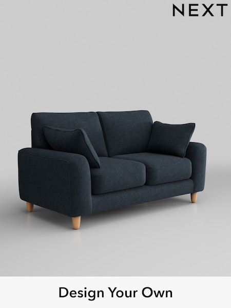 Luxe Chenille Weave/Navy Blue Campbell (Q60229) | £1,175