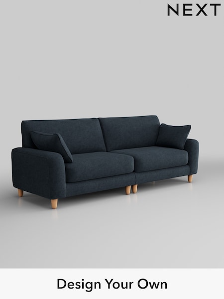 Luxe Chenille Weave/Navy Blue Campbell (Q60229) | £1,475