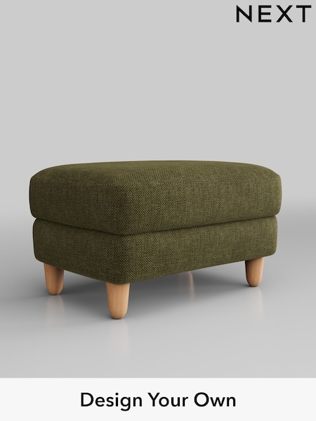 Luxe Chenille Weave/Dark Moss Green Campbell (Q60231) | £475