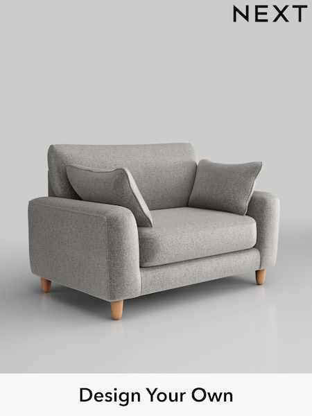 Plush Chenille/Light Grey Campbell (Q60232) | £975