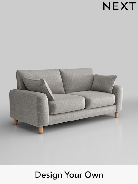 Plush Chenille/Light Grey Campbell (Q60232) | £1,175