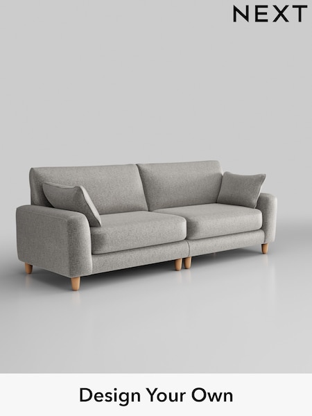 Plush Chenille/Light Grey Campbell (Q60232) | £1,375