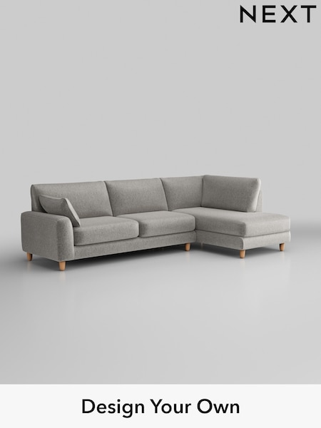 Plush Chenille/Light Grey Campbell (Q60232) | £1,975