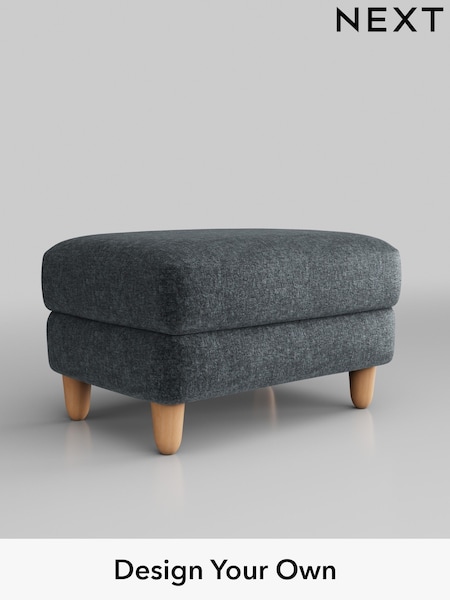 Plush Chenille/Slate Blue Campbell (Q60235) | £425