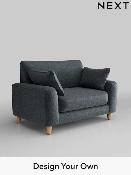 Plush Chenille/Slate Blue Campbell (Q60235) | £975