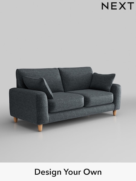 Plush Chenille/Slate Blue Campbell (Q60235) | £1,175