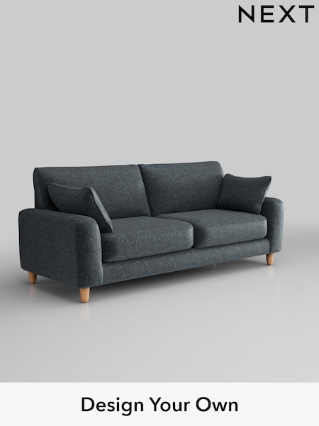 Plush Chenille/Slate Blue Campbell (Q60235) | £1,275