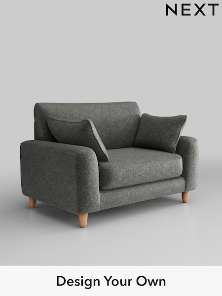 Plush Chenille/Dark Grey Campbell (Q60236) | £975