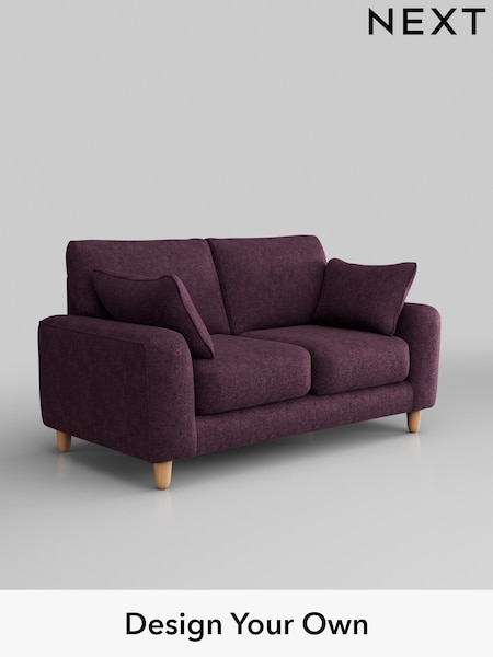 Plush Chenille/Dark Plum Purple Campbell (Q60238) | £1,075