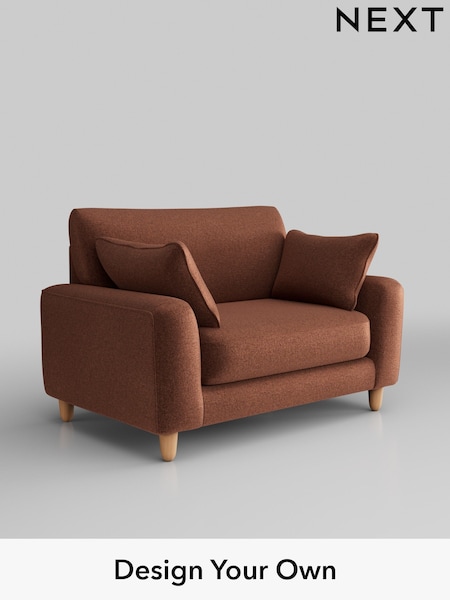 Plush Chenille/Dark Rust Brown Campbell (Q60240) | £975