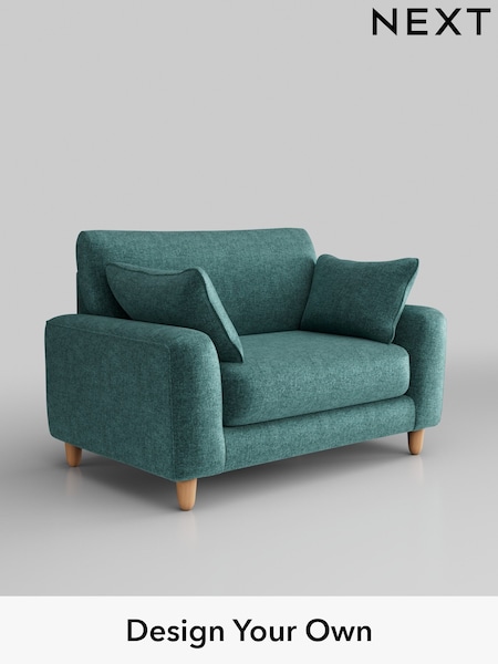 Plush Chenille/Dark Teal Green Campbell (Q60241) | £975