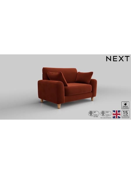 Plush Velvet Easy Clean/Ginger Orange Campbell (Q60254) | £975