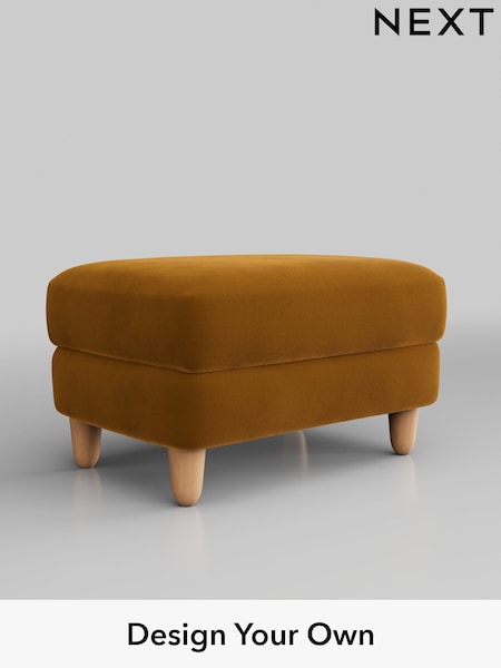 Plush Velvet Easy Clean/Mustard Yellow Campbell (Q60261) | £425
