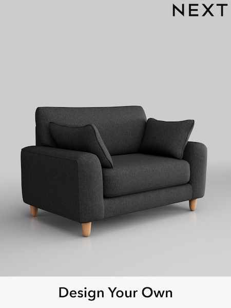 Tweedy Blend Easy Clean/Charcoal Grey Campbell (Q60264) | £875
