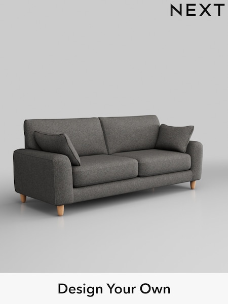 Tweedy Blend Easy Clean/Dark Grey Campbell (Q60267) | £1,175