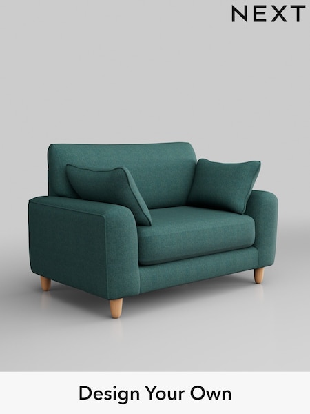 Tweedy Chenille/Dark Teal Green Campbell (Q60276) | £875