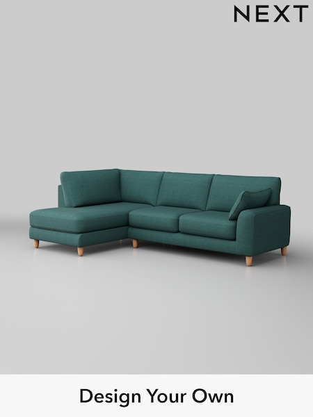 Tweedy Chenille/Dark Teal Green Campbell (Q60276) | £1,775