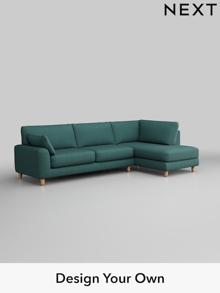 Tweedy Chenille/Dark Teal Green Campbell (Q60276) | £1,875