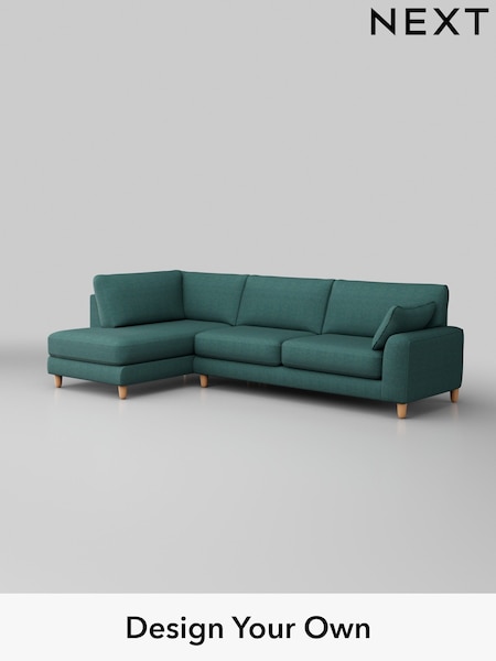 Tweedy Chenille/Dark Teal Green Campbell (Q60276) | £1,875