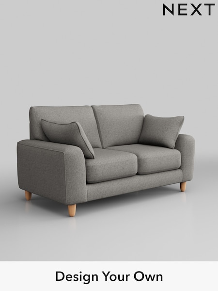 Woven Chenille Easy Clean/Light Grey Campbell (Q60286) | £1,075