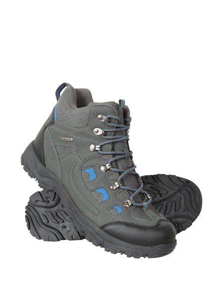 mens duck boots grey
