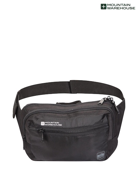 Mountain Warehouse Black RFID Travel Bum Bag (Q60625) | £24