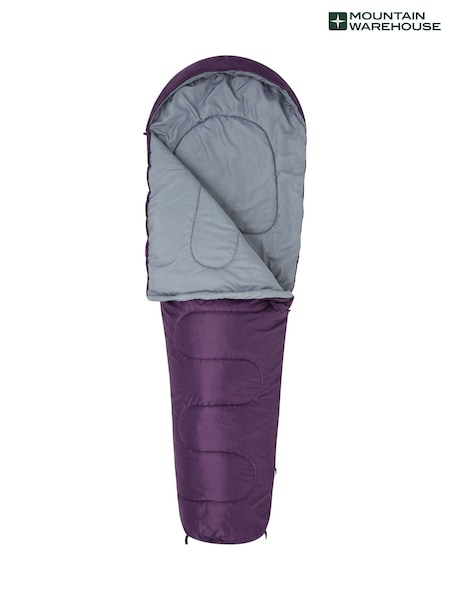 Mountain Warehouse Purple Basecamp 250 Sleeping Bag (Q60636) | £23