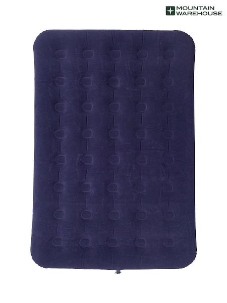 Mountain Warehouse Blue Double Camping Air Bed (Q60658) | £28