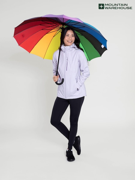 Mountain Warehouse Green Large Rainbow Umbrella (Q60679) | £26