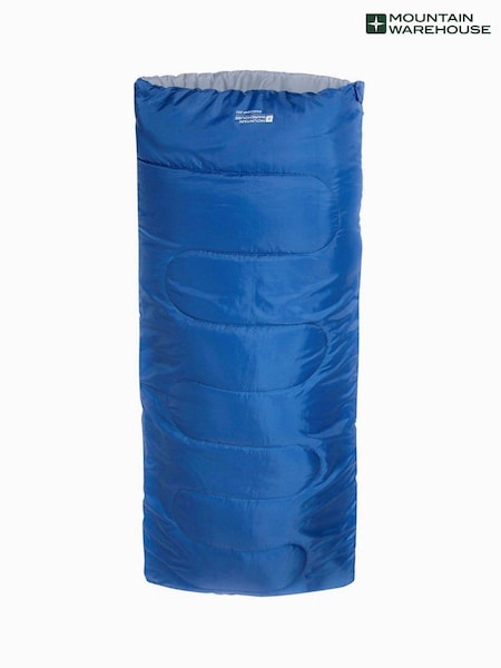 Mountain Warehouse Blue Chrome Basecamp 250 Sleeping Bag (Q60704) | £24
