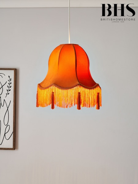 BHS Orange Rosemary Large Easyfit Shade (Q60872) | £55